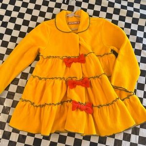 Jelly The Pug Vibrant Yellow Coat